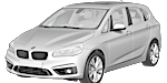 BMW F45 U1029 Fault Code
